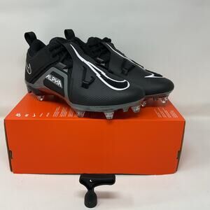 Nike ALPHA MENACE PRO 3 Detachable Football Cleats FN3139-001 Men Size 10 Wide